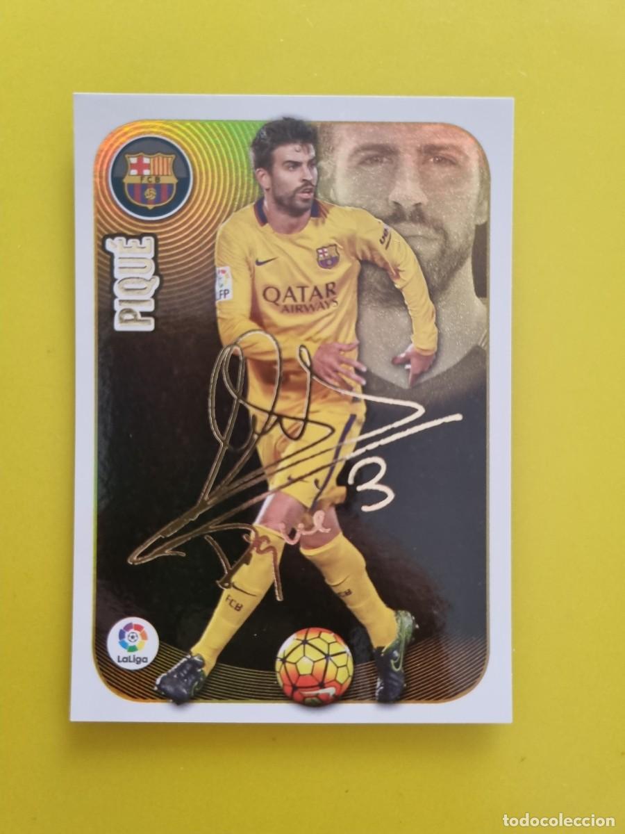 Coleccionismo cromos antiguos: ESTE 16 17 2016 2017 NO PEGADO SIN PEGAR PIQU&Eacute; BARCELONA N&ordm;14 SERIE ORO AR826