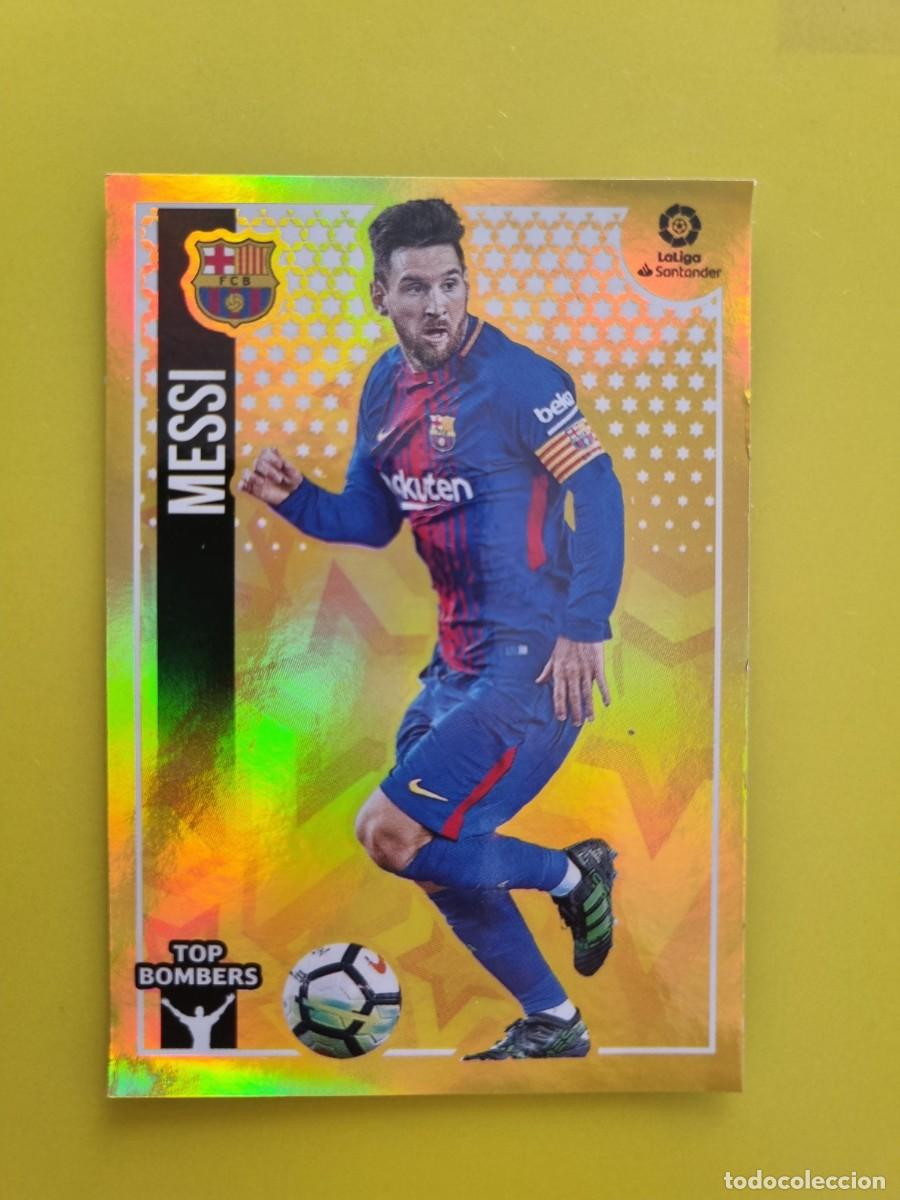 Coleccionismo cromos antiguos: ESTE 18 19 2018 2019 NO PEGADO SIN PEGAR MESSI BARCELONA N&ordm;15 TOP BOMBERS AR826