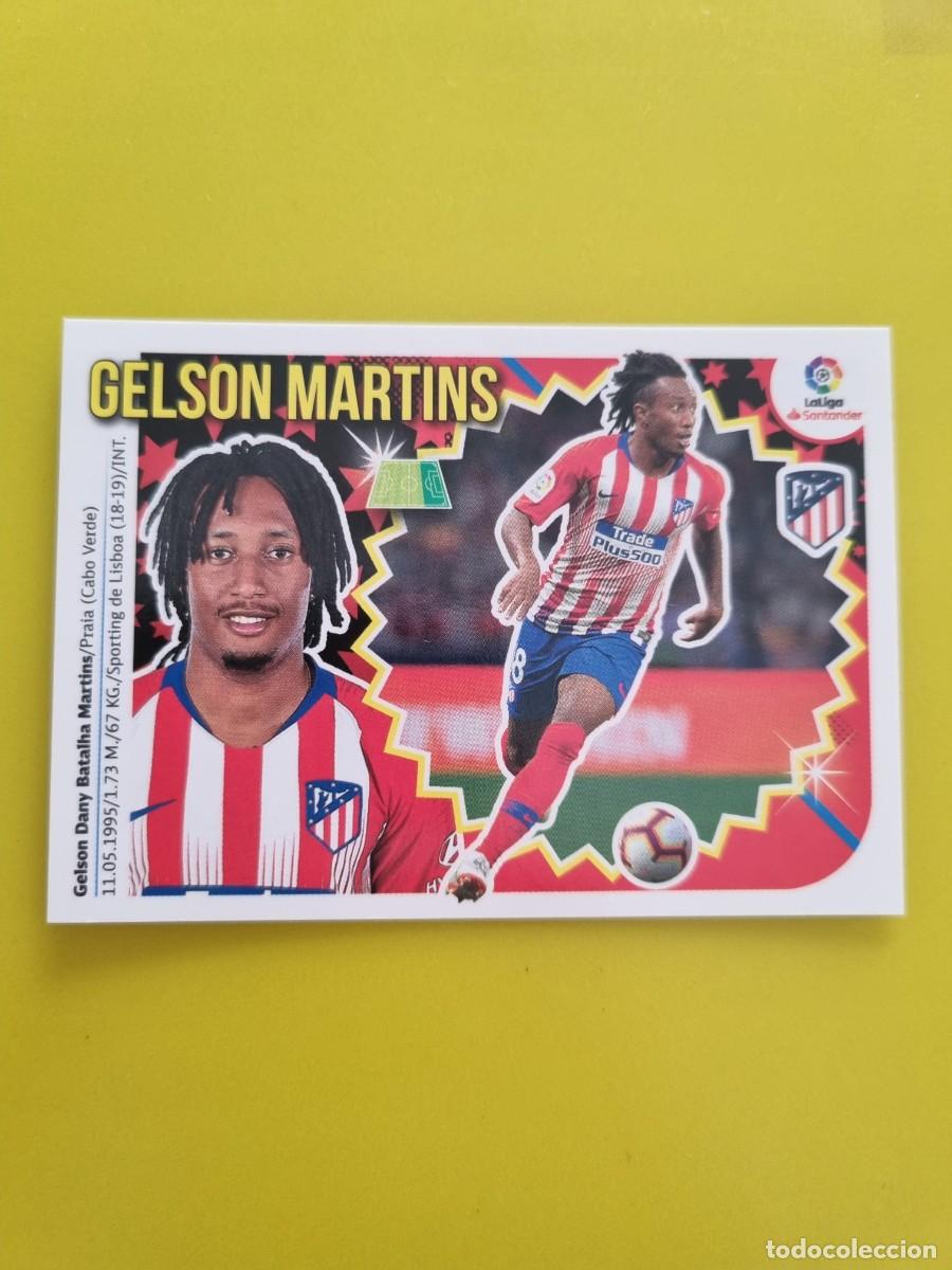 Sammeln alte Sammelbilder: ESTE 18 19 2018 2019 NO PEGADO SIN PEGAR GELSON MARTINS ATL DE MADRID N&ordm;34 ULTIMOS FICHAJES AR826