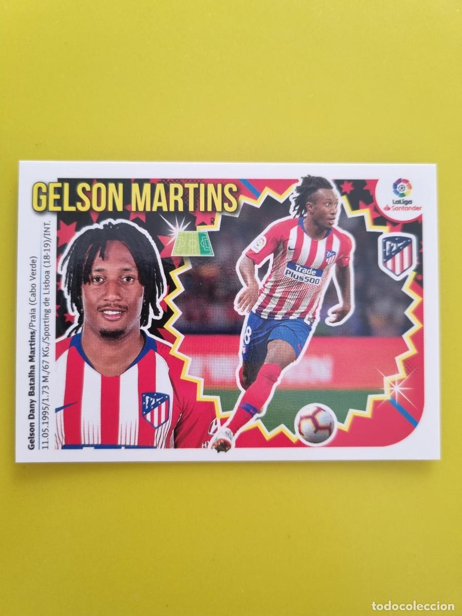 Sammeln alte Sammelbilder: ESTE 18 19 2018 2019 NO PEGADO SIN PEGAR GELSON MARTINS ATL DE MADRID N&ordm;34 ULTIMOS FICHAJES AR826