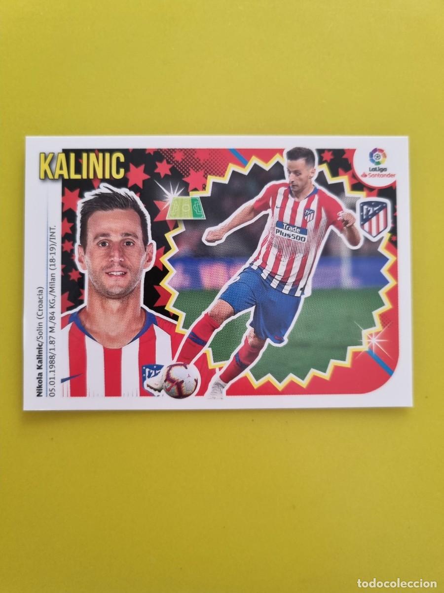 Coleccionismo cromos antiguos: ESTE 18 19 2018 2019 NO PEGADO SIN PEGAR KALINIC ATL DE MADRID N&ordm;48 ULTIMOS FICHAJES AR826