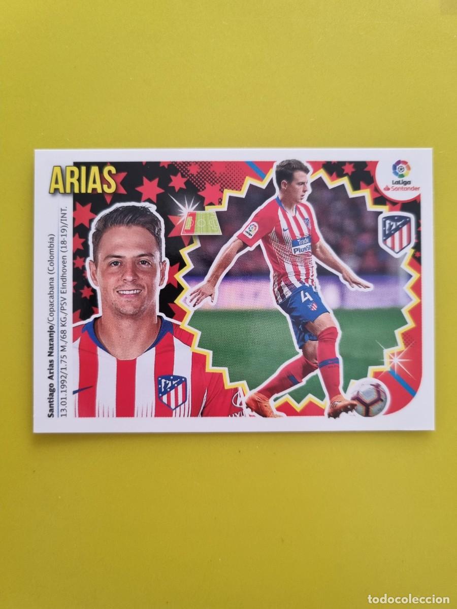 Coleccionismo cromos antiguos: ESTE 18 19 2018 2019 NO PEGADO SIN PEGAR ARIAS ATL DE MADRID N&ordm;8 COLOCA AR826