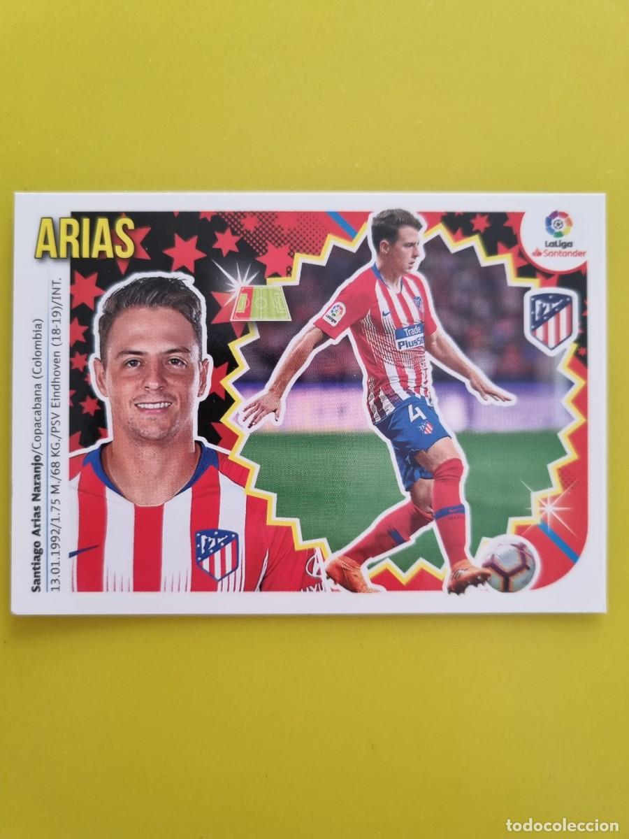 Coleccionismo cromos antiguos: ESTE 18 19 2018 2019 NO PEGADO SIN PEGAR ARIAS ATL DE MADRID N&ordm;8 COLOCA AR826