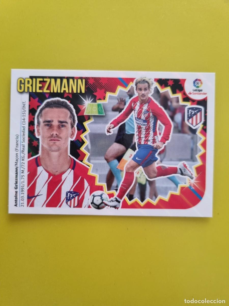 Coleccionismo cromos antiguos: ESTE 18 19 2018 2019 NO PEGADO SIN PEGAR GRIEZMANN ATL DE MADRID N&ordm;15 AR826