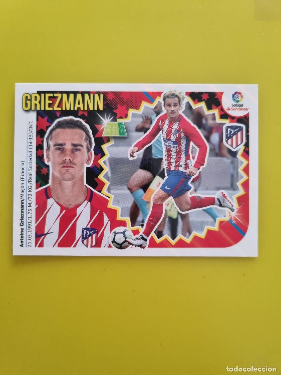 Coleccionismo cromos antiguos: ESTE 18 19 2018 2019 NO PEGADO SIN PEGAR GRIEZMANN ATL DE MADRID N&ordm;15 AR826