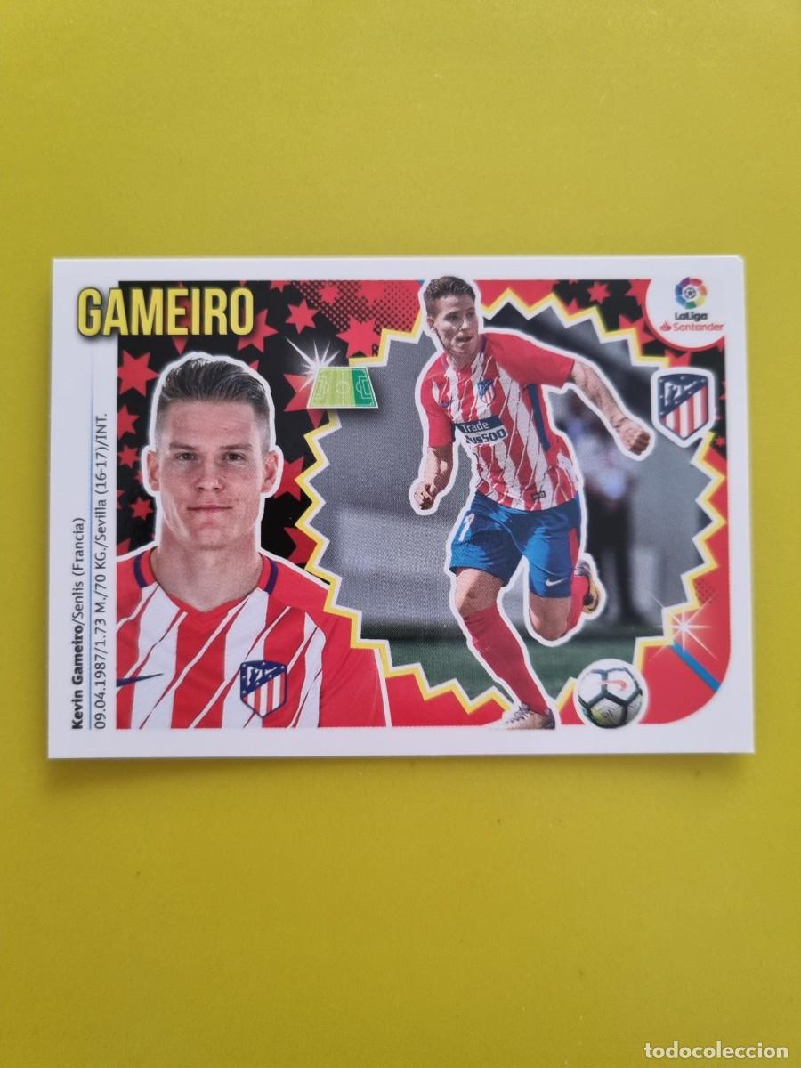 Coleccionismo cromos antiguos: ESTE 18 19 2018 2019 NO PEGADO SIN PEGAR GAMEIRO ATL DE MADRID N&ordm;14B AR826