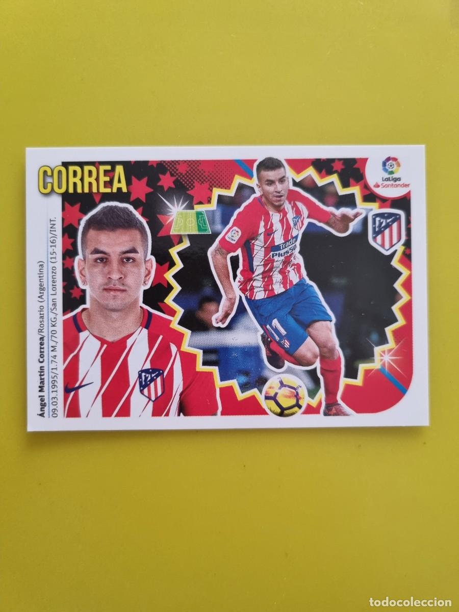 Coleccionismo cromos antiguos: ESTE 18 19 2018 2019 NO PEGADO SIN PEGAR CORREA ATL DE MADRID N&ordm;14A AR826