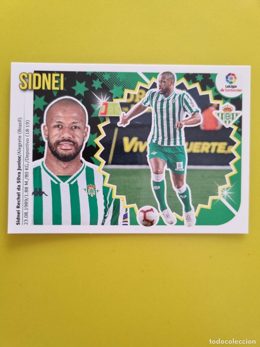 Coleccionismo cromos antiguos: ESTE 18 19 2018 2019 NO PEGADO SIN PEGAR SIDNEI REAL BETIS N&ordm;36 ULTIMOS FICHJES AR826