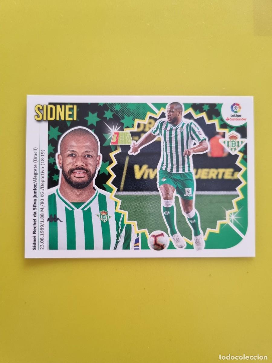 Coleccionismo cromos antiguos: ESTE 18 19 2018 2019 NO PEGADO SIN PEGAR SIDNEI REAL BETIS N&ordm;36 ULTIMOS FICHJES AR826