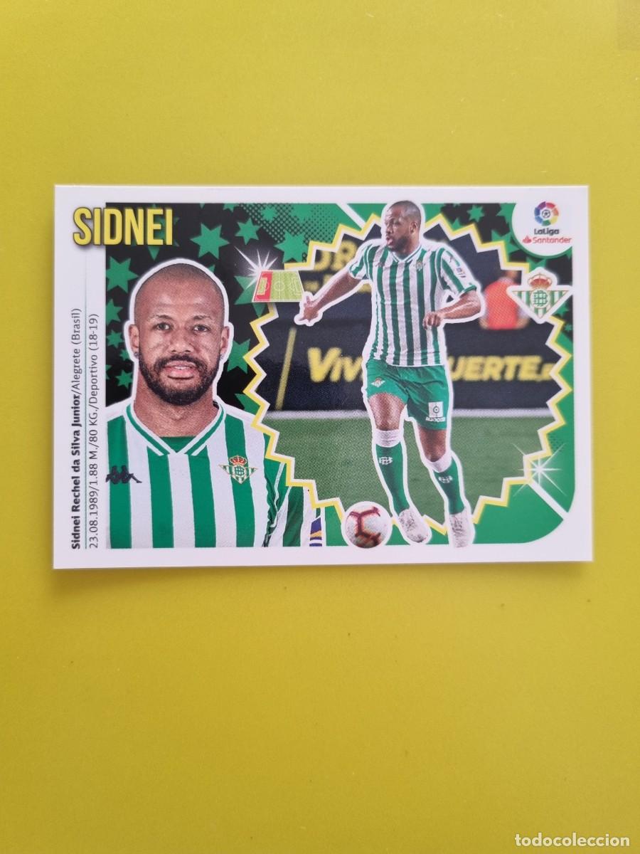 Coleccionismo cromos antiguos: ESTE 18 19 2018 2019 NO PEGADO SIN PEGAR SIDNEI REAL BETIS N&ordm;36 ULTIMOS FICHJES AR826