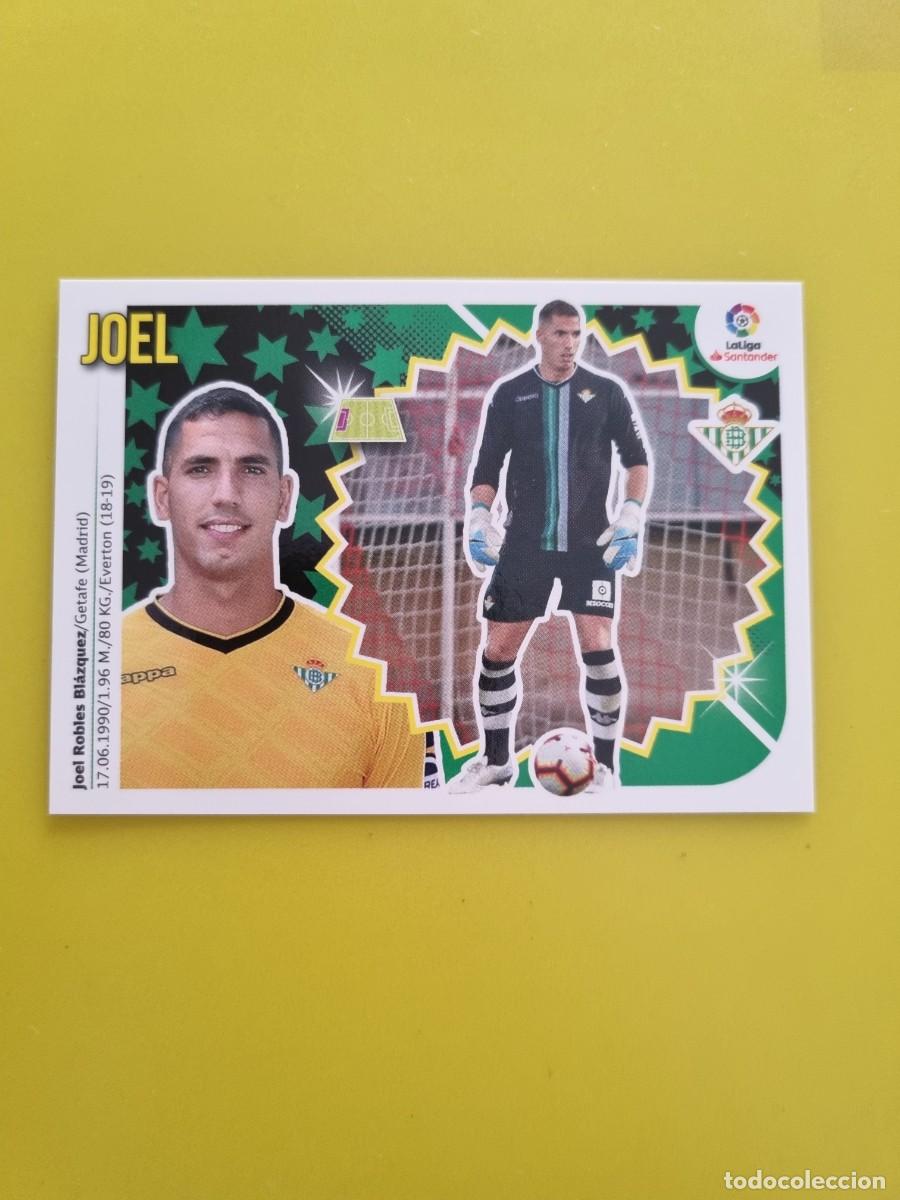 Coleccionismo cromos antiguos: ESTE 18 19 2018 2019 NO PEGADO SIN PEGAR JOEL REAL BETIS N&ordm;2 COLOCA AR826
