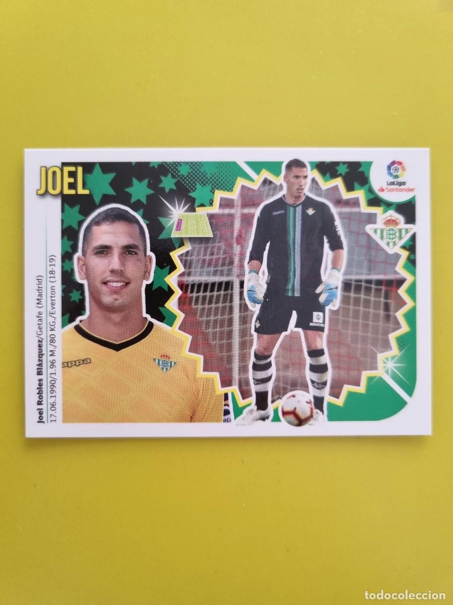 Coleccionismo cromos antiguos: ESTE 18 19 2018 2019 NO PEGADO SIN PEGAR JOEL REAL BETIS N&ordm;2 COLOCA AR826