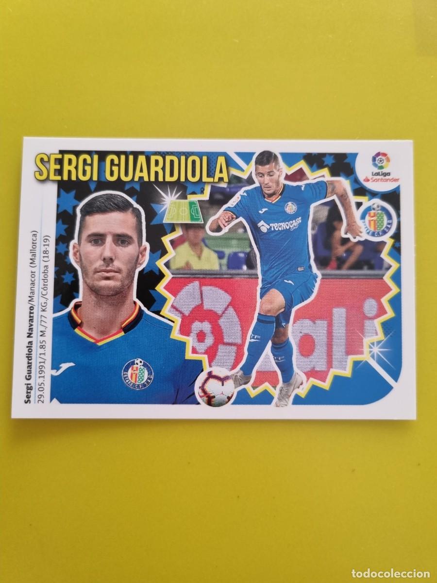 Coleccionismo cromos antiguos: ESTE 18 19 2018 2019 NO PEGADO SIN PEGAR SERGI GUARDIOLA GETAFE N&ordm;16 COLOCA AR826