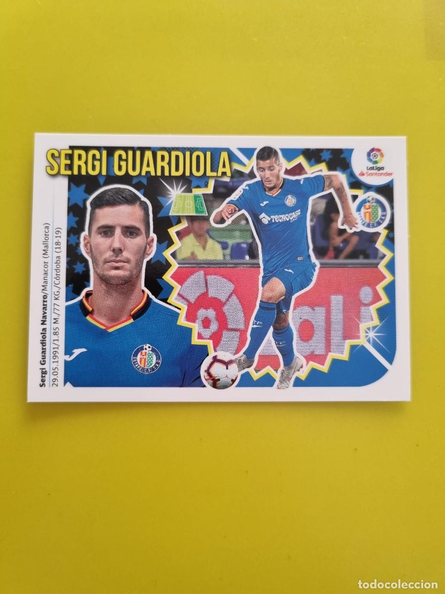 Coleccionismo cromos antiguos: ESTE 18 19 2018 2019 NO PEGADO SIN PEGAR SERGI GUARDIOLA GETAFE N&ordm;16 COLOCA AR826
