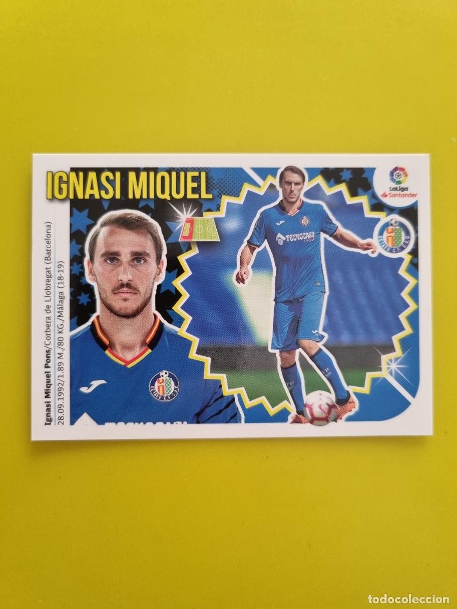 Coleccionismo cromos antiguos: ESTE 18 19 2018 2019 NO PEGADO SIN PEGAR IGNASI MIQUEL GETAFE N&ordm;4 COLOCA AR826