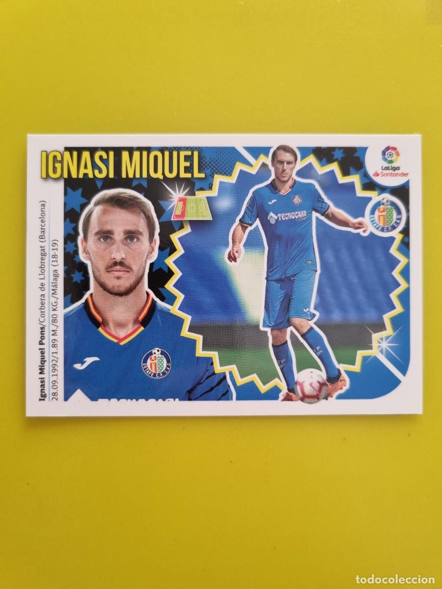Coleccionismo cromos antiguos: ESTE 18 19 2018 2019 NO PEGADO SIN PEGAR IGNASI MIQUEL GETAFE N&ordm;4 COLOCA AR826