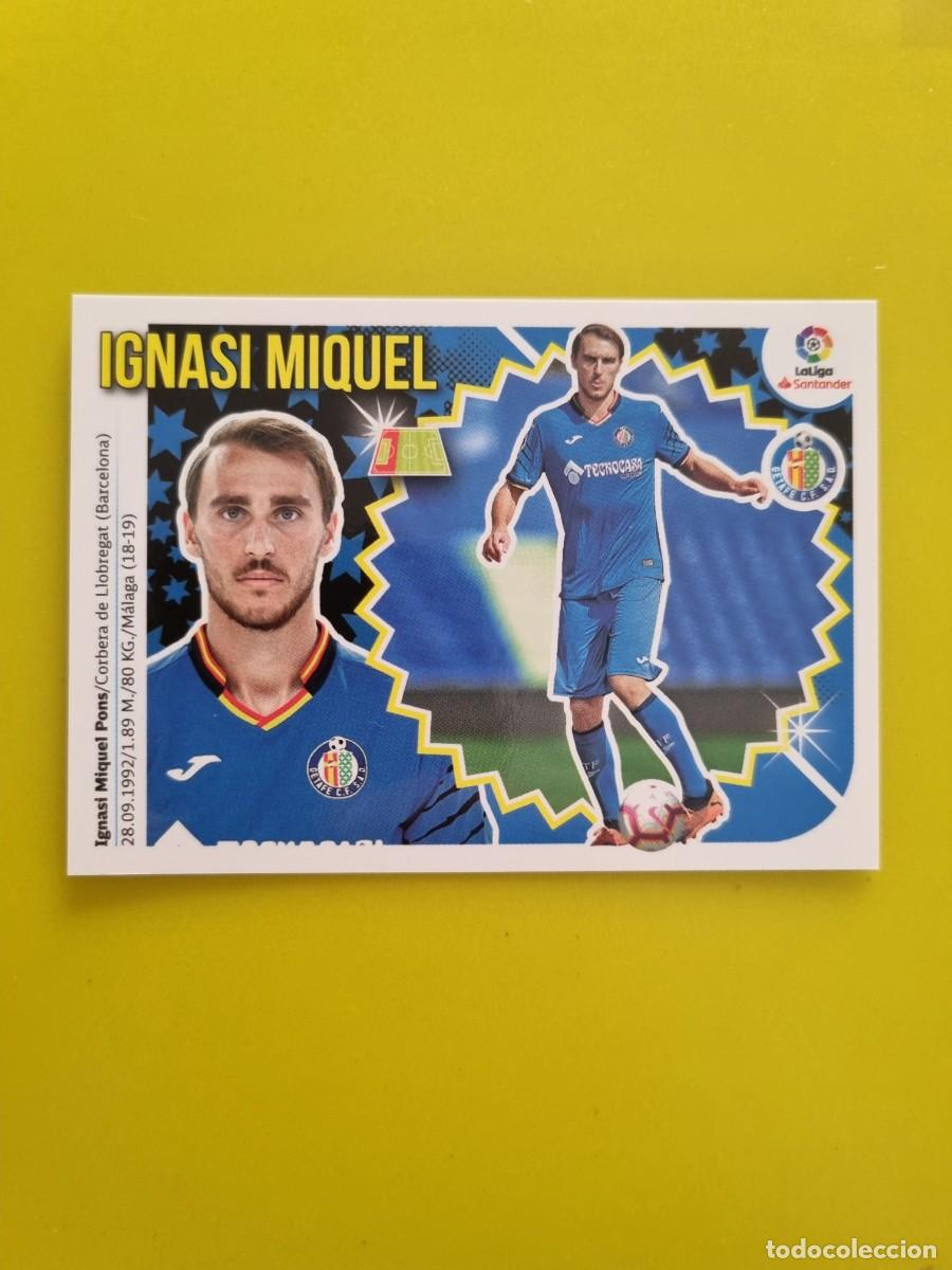 Coleccionismo cromos antiguos: ESTE 18 19 2018 2019 NO PEGADO SIN PEGAR IGNASI MIQUEL GETAFE N&ordm;4 COLOCA AR826