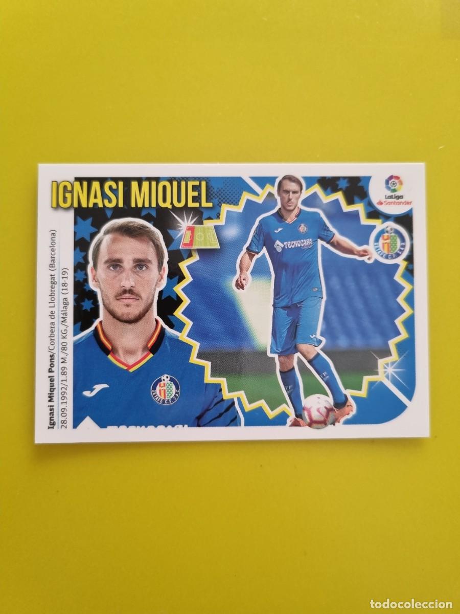 Coleccionismo cromos antiguos: ESTE 18 19 2018 2019 NO PEGADO SIN PEGAR IGNASI MIQUEL GETAFE N&ordm;4 COLOCA AR826
