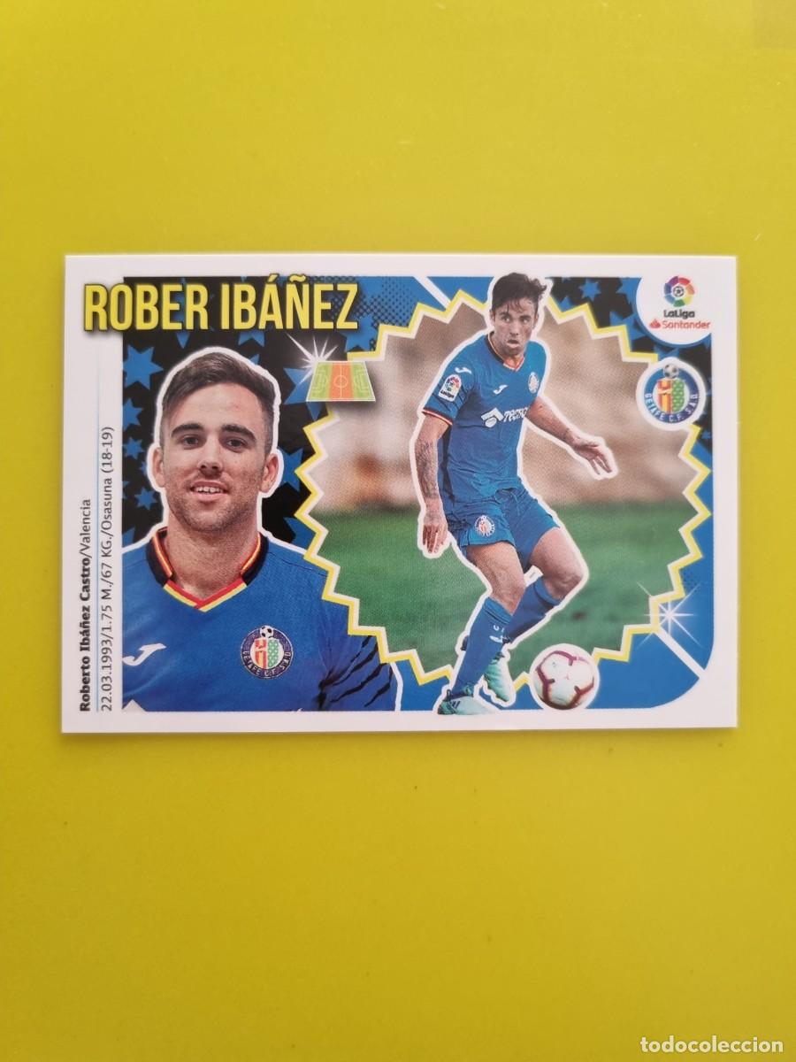 Coleccionismo cromos antiguos: ESTE 18 19 2018 2019 NO PEGADO SIN PEGAR ROBER IB&Aacute;&Ntilde;EZ GETAFE N&ordm;9 COLOCA AR826