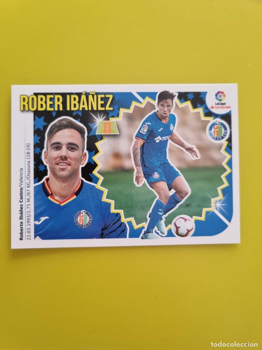 Coleccionismo cromos antiguos: ESTE 18 19 2018 2019 NO PEGADO SIN PEGAR ROBER IB&Aacute;&Ntilde;EZ GETAFE N&ordm;9 COLOCA AR826