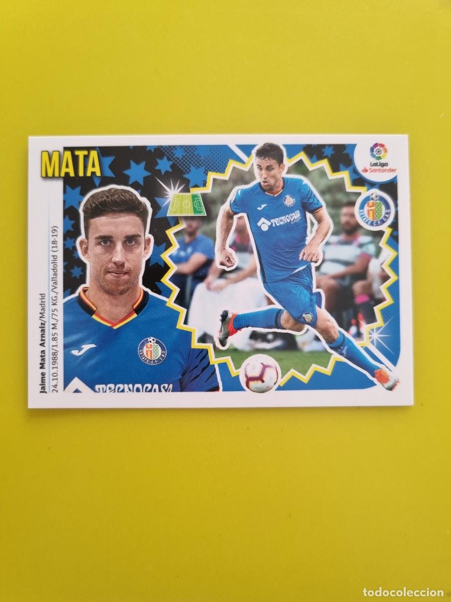 Coleccionismo cromos antiguos: ESTE 18 19 2018 2019 NO PEGADO SIN PEGAR MATA GETAFE N&ordm;16 ULTIMOS FICHAJES AR826