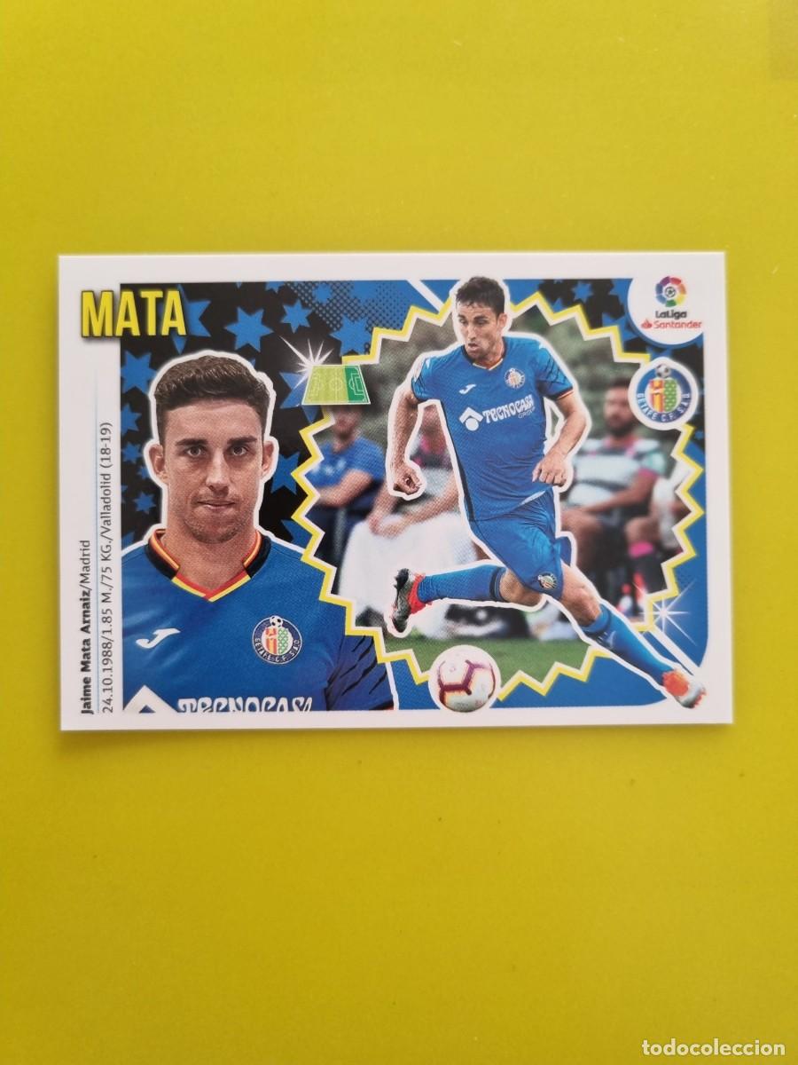 Coleccionismo cromos antiguos: ESTE 18 19 2018 2019 NO PEGADO SIN PEGAR MATA GETAFE N&ordm;16 ULTIMOS FICHAJES AR826