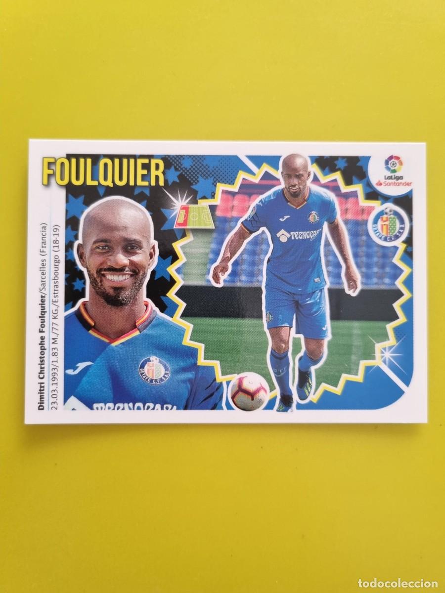 Coleccionismo cromos antiguos: ESTE 18 19 2018 2019 NO PEGADO SIN PEGAR FOULQUIER GETAFE N&ordm;6 COLOCA AR826