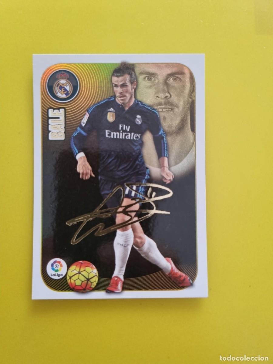 Coleccionismo cromos antiguos: ESTE 16 17 2016 2017 NO PEGADO SIN PEGAR BALE REAL MADRID N&ordm;3 SERIE ORO AR826