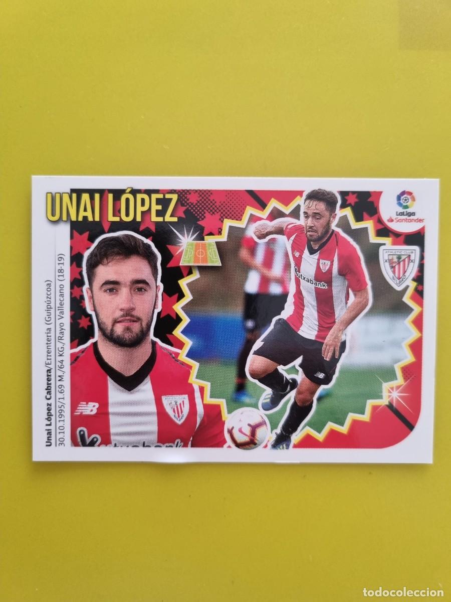 Coleccionismo cromos antiguos: ESTE 18 19 2018 2019 NO PEGADO SIN PEGAR UNAI L&Oacute;PEZ ATH BILBAO N&ordm;10 COLOCA AR826