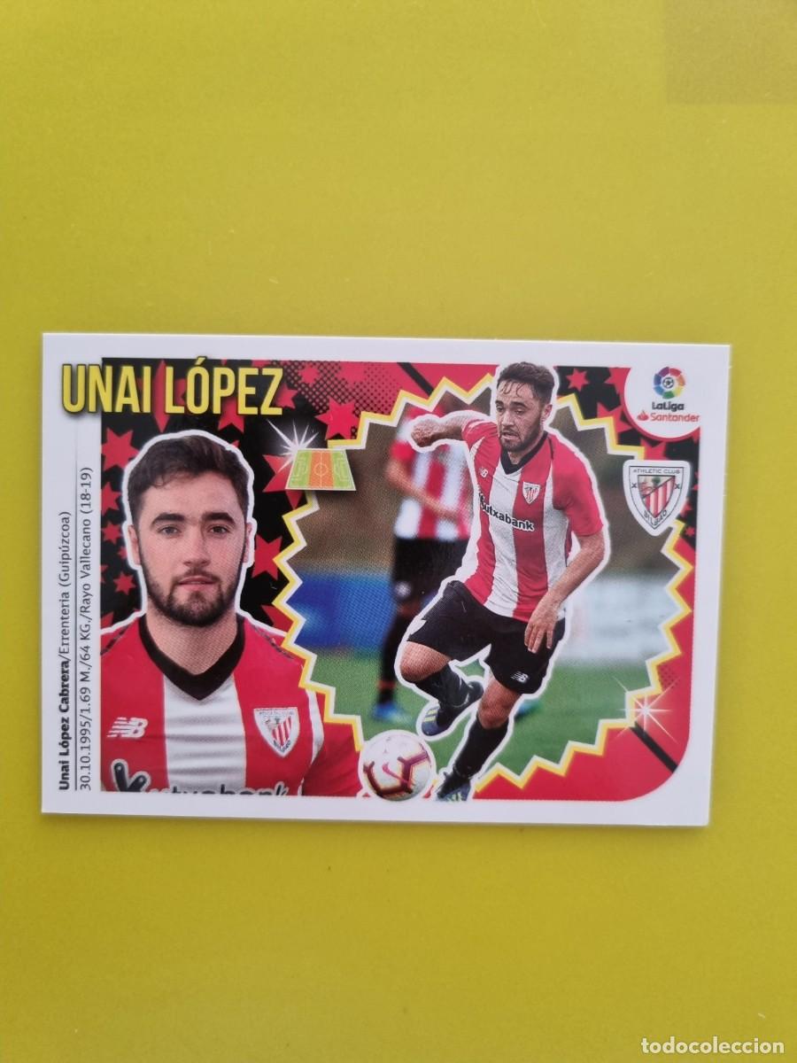 Coleccionismo cromos antiguos: ESTE 18 19 2018 2019 NO PEGADO SIN PEGAR UNAI L&Oacute;PEZ ATH BILBAO N&ordm;10 COLOCA AR826