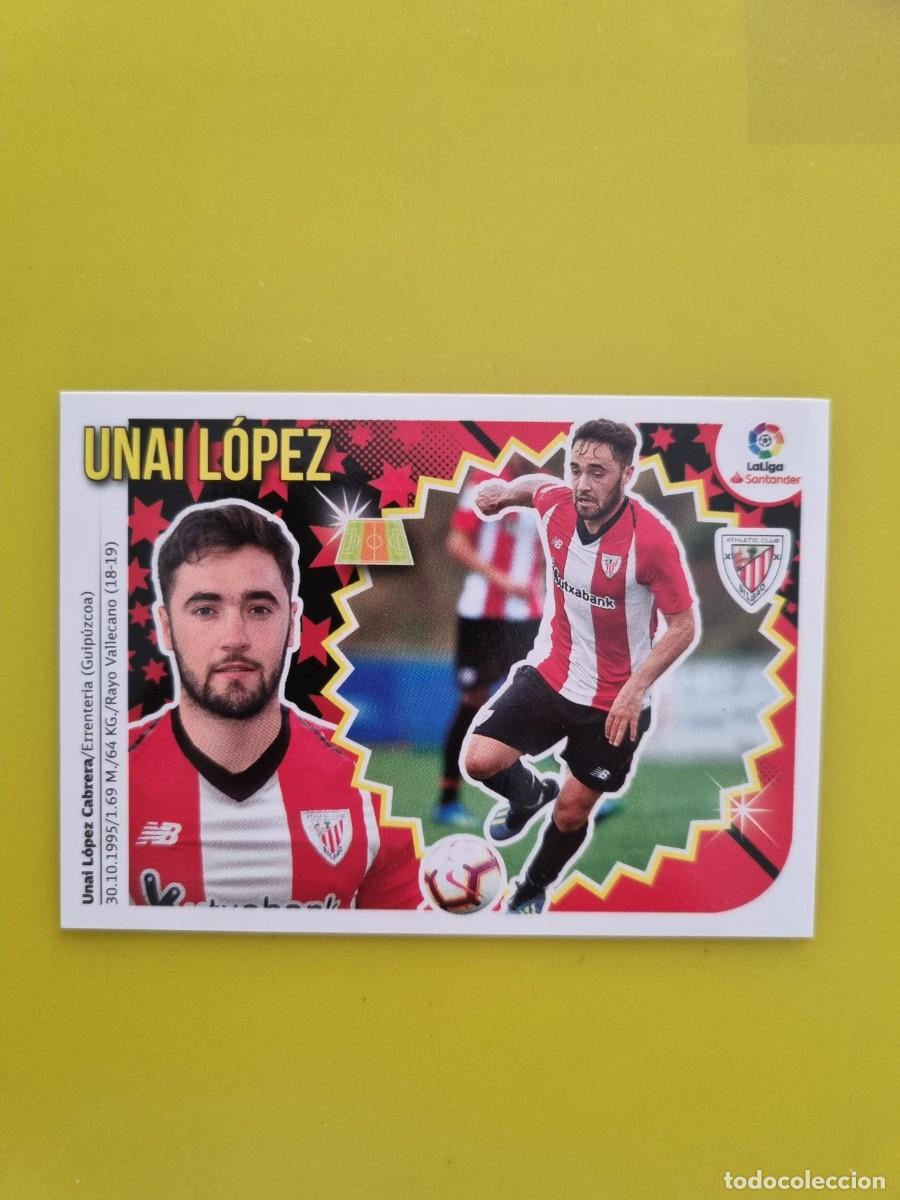 Coleccionismo cromos antiguos: ESTE 18 19 2018 2019 NO PEGADO SIN PEGAR UNAI L&Oacute;PEZ ATH BILBAO N&ordm;10 COLOCA AR826