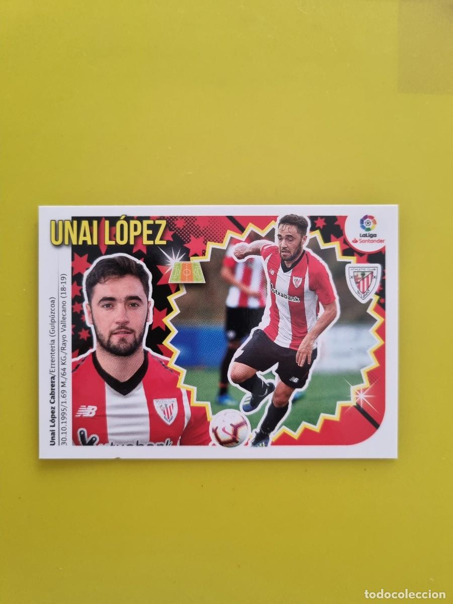 Coleccionismo cromos antiguos: ESTE 18 19 2018 2019 NO PEGADO SIN PEGAR UNAI L&Oacute;PEZ ATH BILBAO N&ordm;10 COLOCA AR826