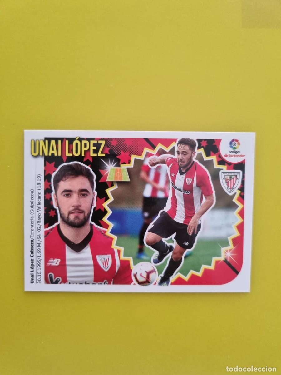 Coleccionismo cromos antiguos: ESTE 18 19 2018 2019 NO PEGADO SIN PEGAR UNAI L&Oacute;PEZ ATH BILBAO N&ordm;10 COLOCA AR826