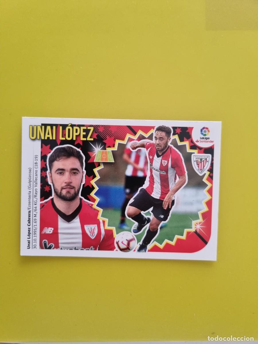 Coleccionismo cromos antiguos: ESTE 18 19 2018 2019 NO PEGADO SIN PEGAR UNAI L&Oacute;PEZ ATH BILBAO N&ordm;10 COLOCA AR826