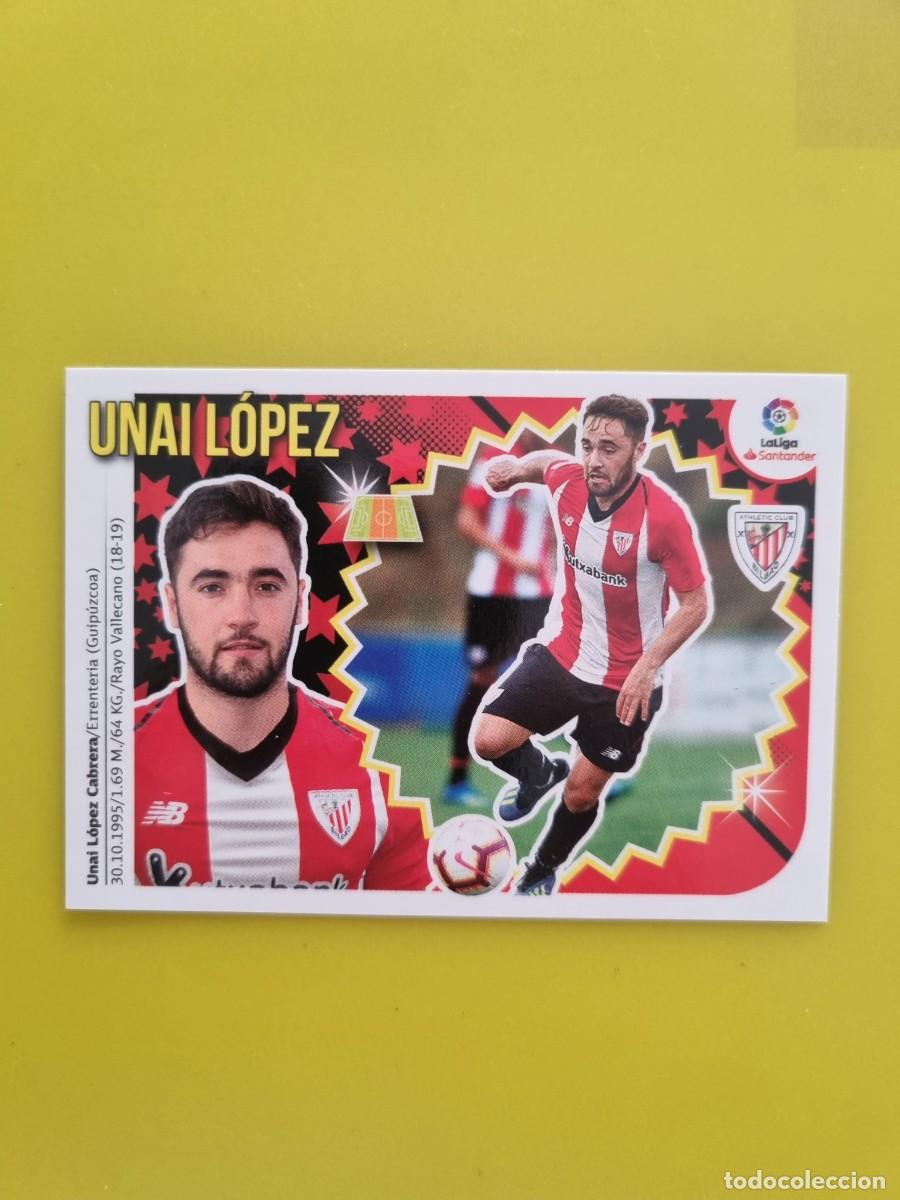 Coleccionismo cromos antiguos: ESTE 18 19 2018 2019 NO PEGADO SIN PEGAR UNAI L&Oacute;PEZ ATH BILBAO N&ordm;10 COLOCA AR826