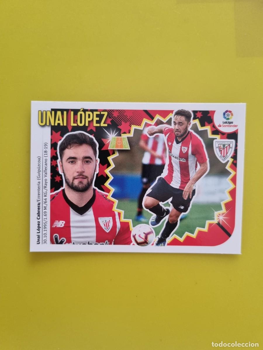 Coleccionismo cromos antiguos: ESTE 18 19 2018 2019 NO PEGADO SIN PEGAR UNAI L&Oacute;PEZ ATH BILBAO N&ordm;10 COLOCA AR826