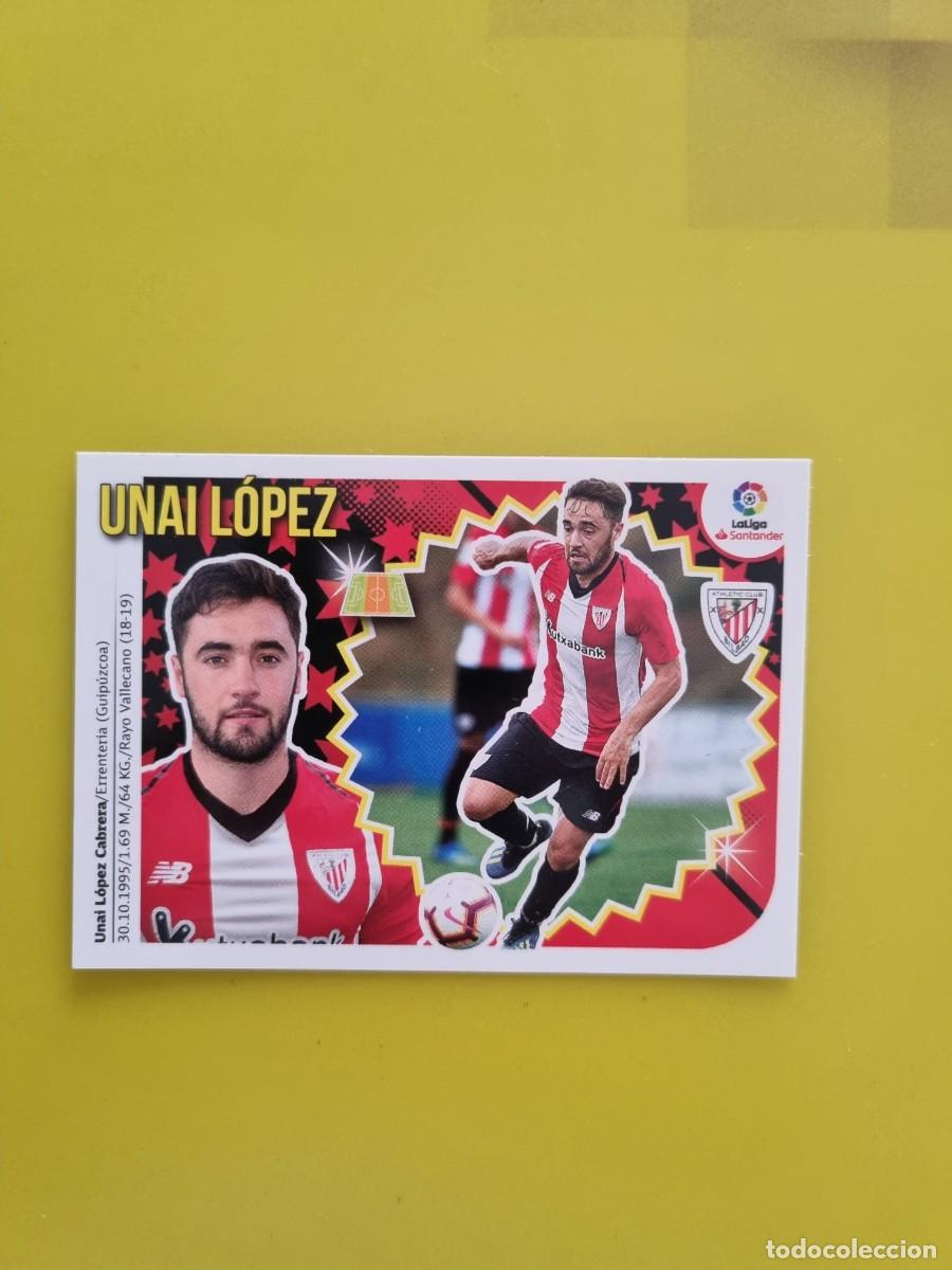 Coleccionismo cromos antiguos: ESTE 18 19 2018 2019 NO PEGADO SIN PEGAR UNAI L&Oacute;PEZ ATH BILBAO N&ordm;10 COLOCA AR826