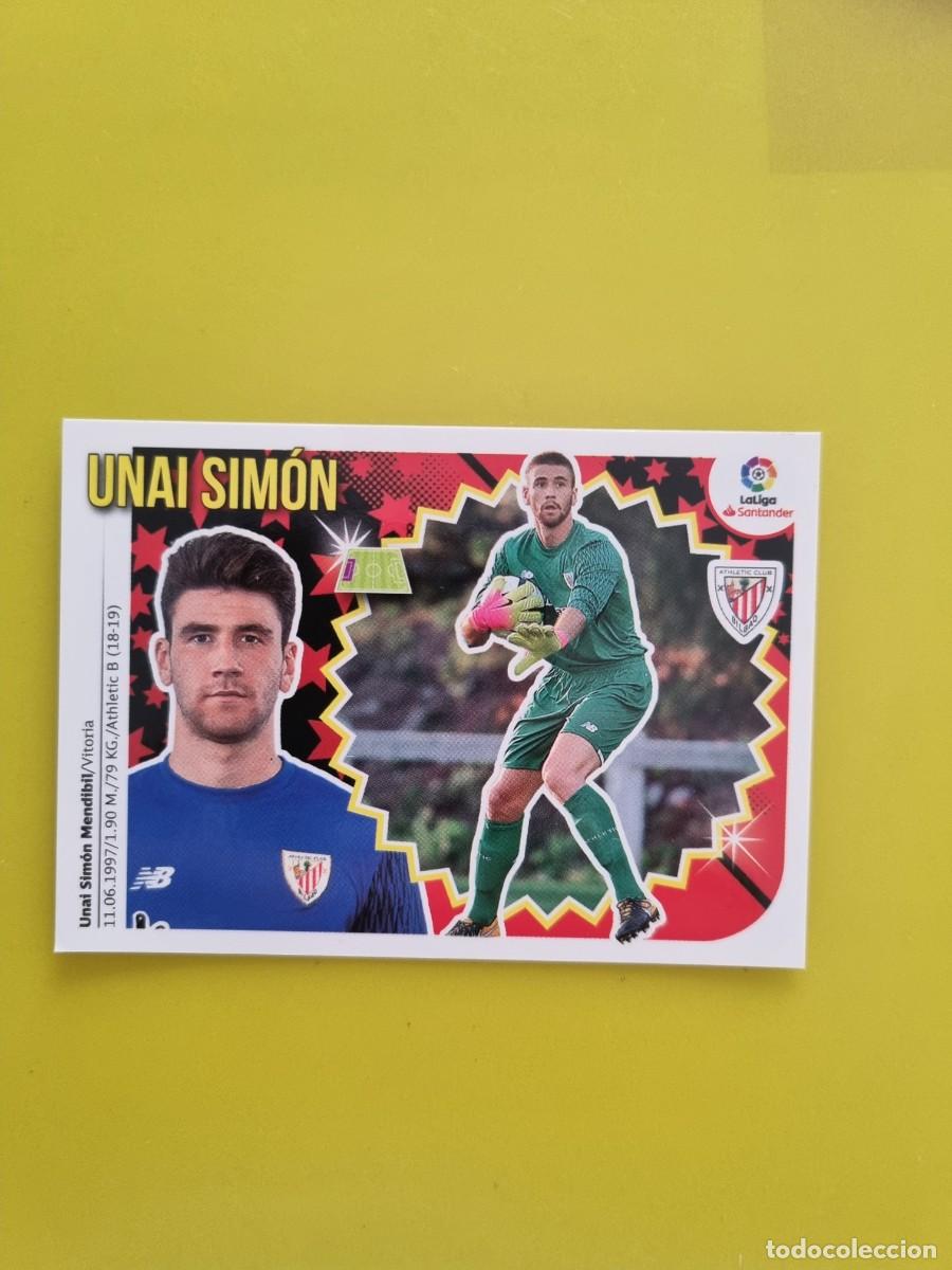 Coleccionismo cromos antiguos: ESTE 18 19 2018 2019 NO PEGADO SIN PEGAR UNAI SIM&Oacute;N ATH BILBAO N&ordm;2 COLOCA AR826