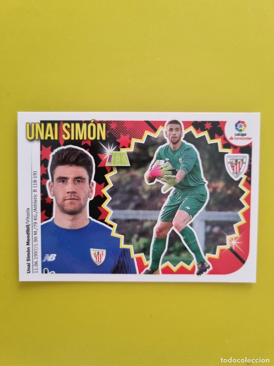 Coleccionismo cromos antiguos: ESTE 18 19 2018 2019 NO PEGADO SIN PEGAR UNAI SIM&Oacute;N ATH BILBAO N&ordm;2 COLOCA AR826