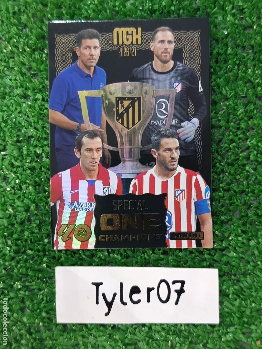 Coleccionismo cromos antiguos: ATLETICO DE MADRID SPECIAL ONE CHAMPIONS MEGACRACKS 2026 2027 26 27