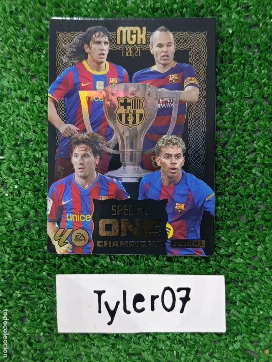 Coleccionismo cromos antiguos: BARCELONA SPECIAL ONE CHAMPIONS MEGACRACKS 2026 2027 26 27