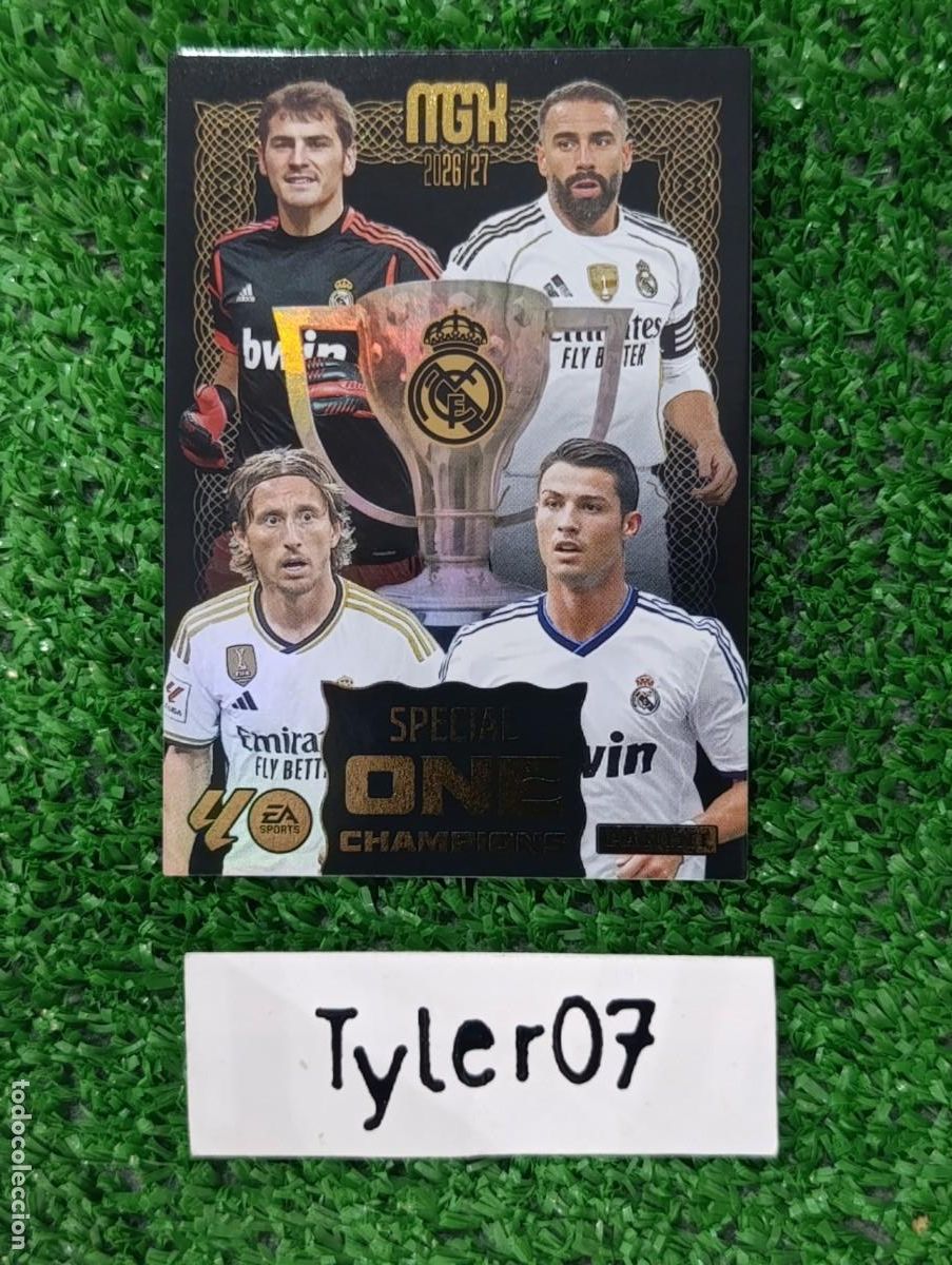Coleccionismo cromos antiguos: REAL MADRID SPECIAL ONE CHAMPIONS MEGACRACKS 2026 2027 26 27