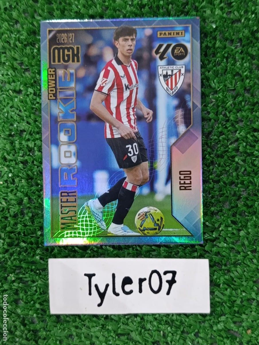 Coleccionismo cromos antiguos: REGO ATHLETIC CLUB BILBAO MASTER ROOKIE POWER 418P MEGACRACKS 2026 2027 26 27