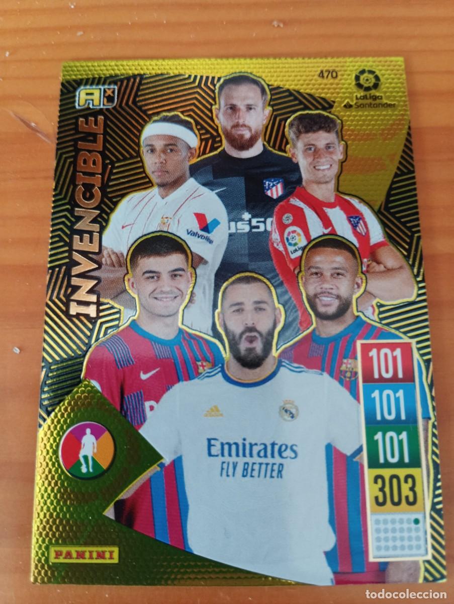 Coleccionismo cromos antiguos: INVENCIBLE N&ordm; 470 ADRENALYN XL 2021-22