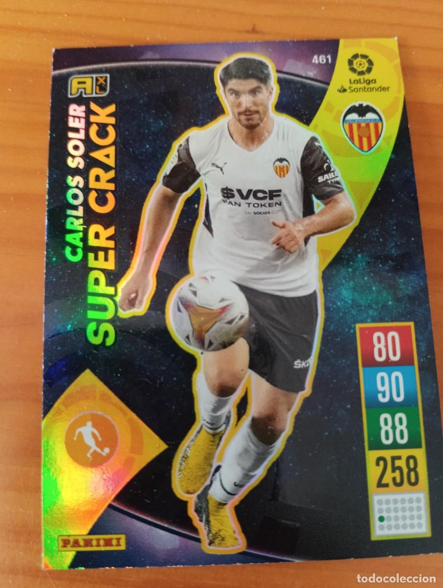 Coleccionismo cromos antiguos: Carlos Soler Super Crack N&ordm; 461 Valencia CF La Liga Santander Adrenalyn XL 2021 2022