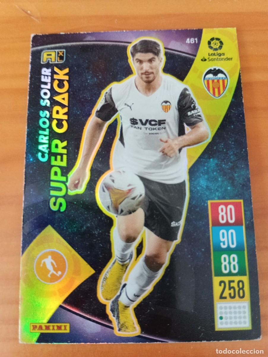 Sammeln alte Sammelbilder: Carlos Soler Super Crack N&ordm; 461 Valencia CF La Liga Santander Adrenalyn XL 2021 2022