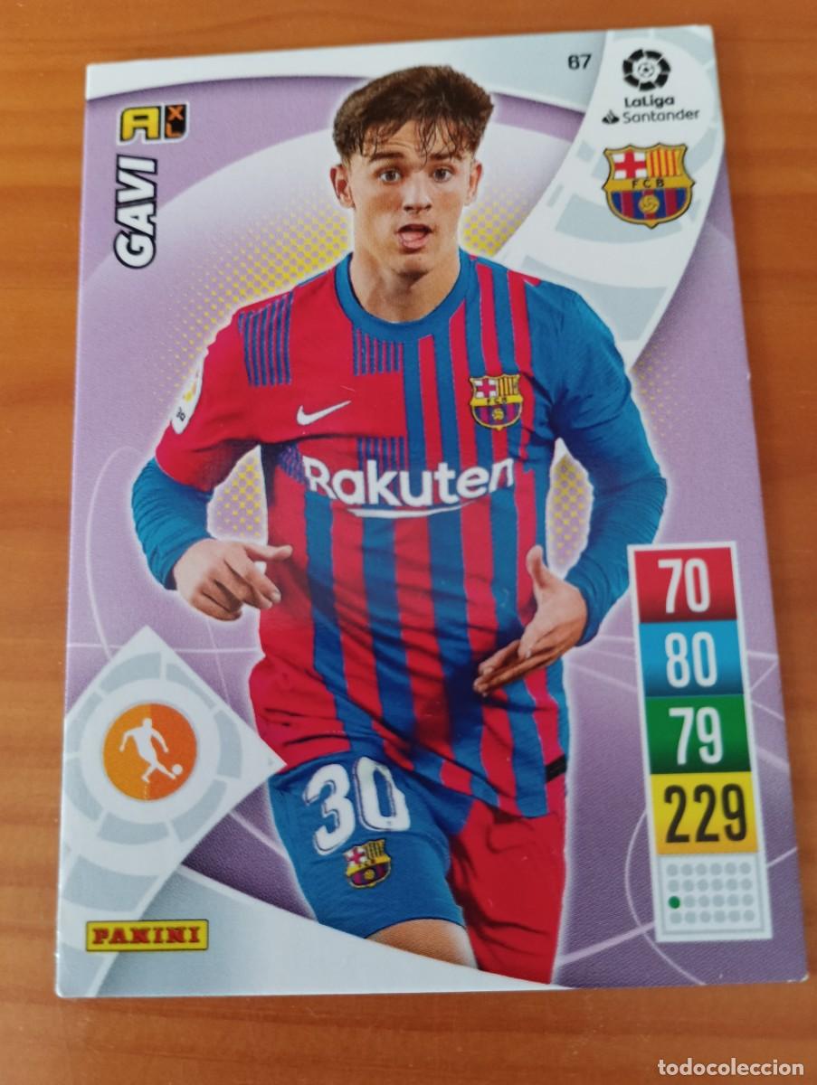 Sammeln alte Sammelbilder: ADRENALYN 2021 2022 21 22 GAVI - BARCELONA N&ordm; 67 CARD ALBUM