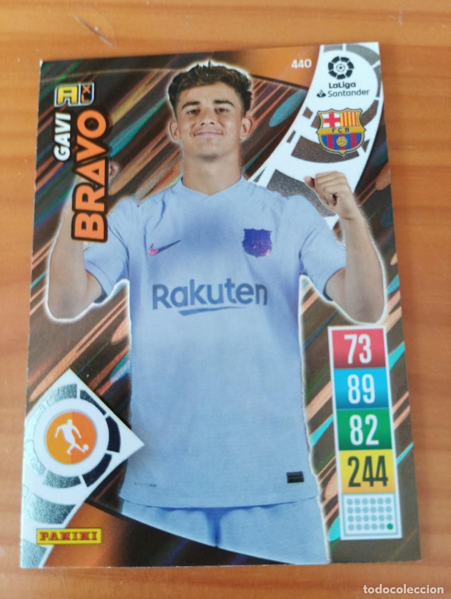 Collectable Antique Stickers: GAVI N&ordm; 440 / ROOKIE BRAVO (BARCELONA) PANINI ADRENALYN 2021 2022 CROMO 21 22 TARJETA LIGA FUTBOL