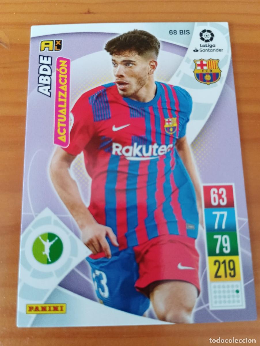 Coleccionismo cromos antiguos: ABDE N&ordm; 68 BIS / ROOKIE / ACTUALIZACION (BARCELONA) ADRENALYN XL 2021 2022 PANINI 21 22