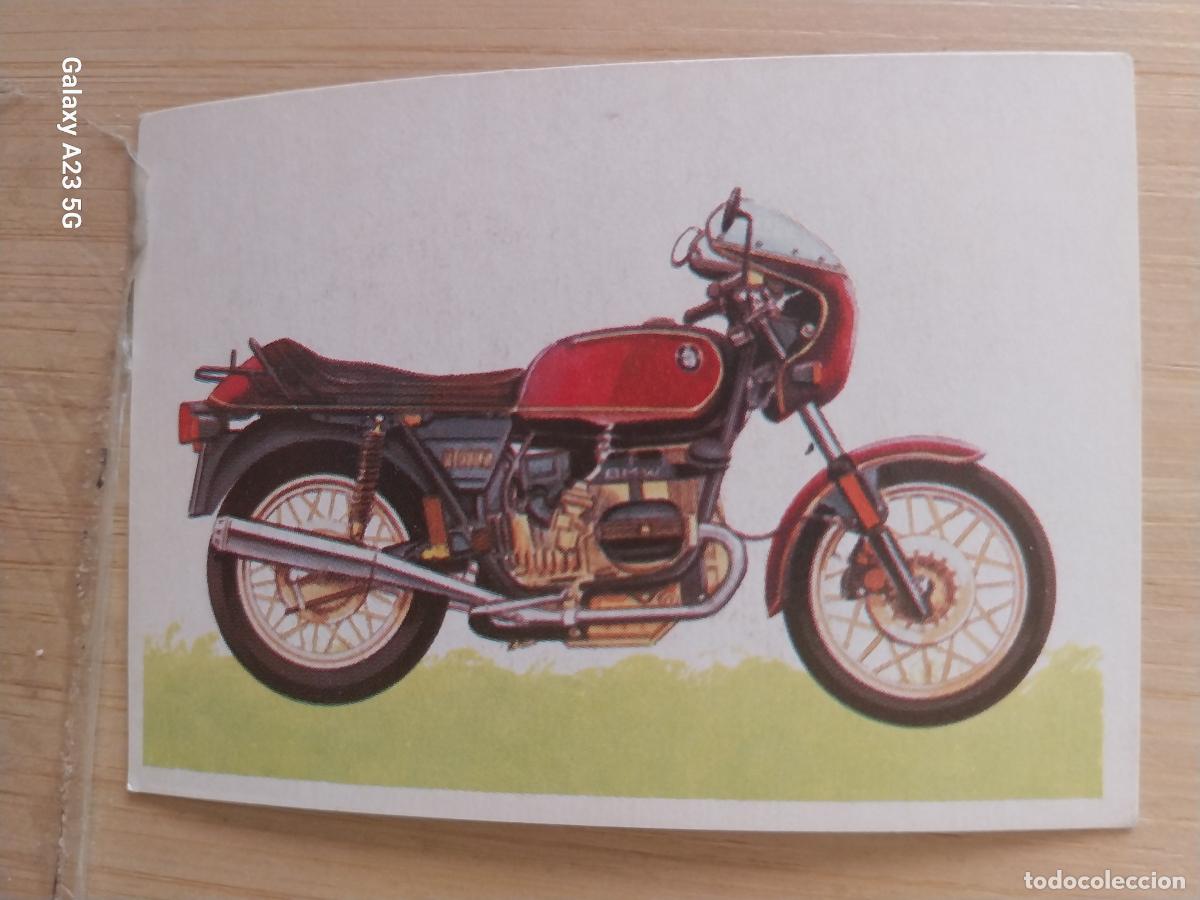 Coleccionismo cromos antiguos: BMW R 100 CS A&Ntilde;O 1982 CROMO SIN PEGAR NUNCA MOTORISMO